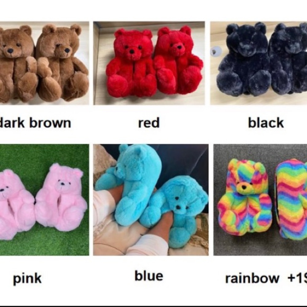 I have adult Teddy bear slippers. Great Xmas gift 🎁